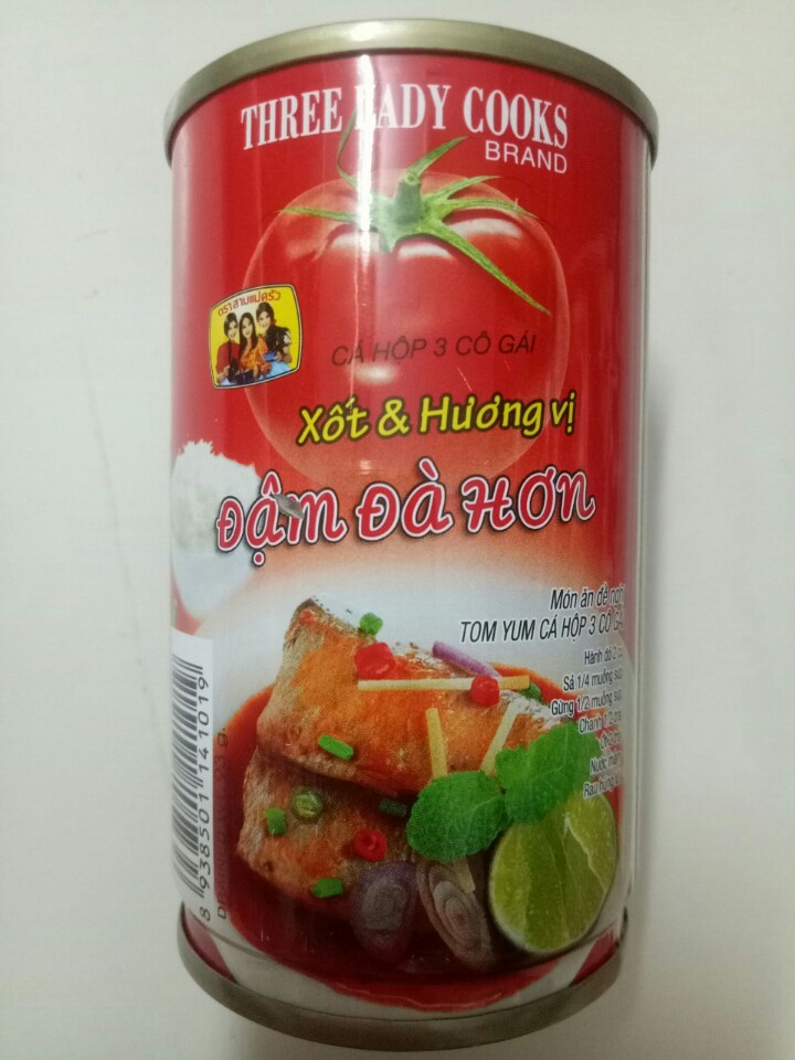 Cá nục xốt cà 3 Cô Gái hộp 155g ( combo 10 hộp )