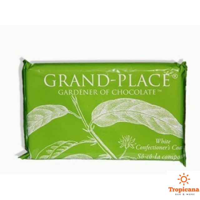Socola Compound Trắng Grand Place - Thẻ 1kg [Khách đặt hỏa tốc tránh chảy socola]