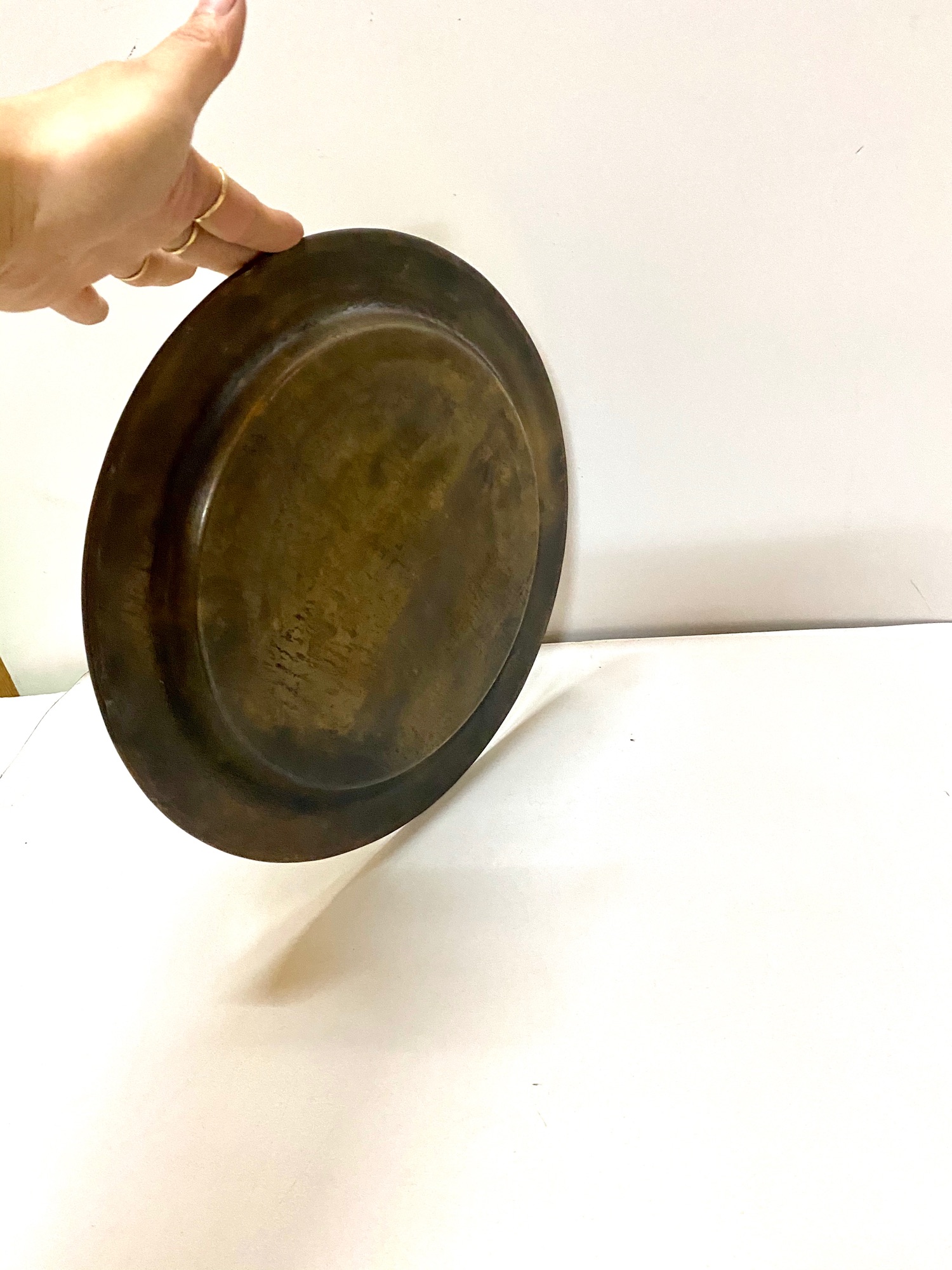 MÂM ĐỒNG 30 cm CHẤT LIỆU BẰNG ĐỒNG 100