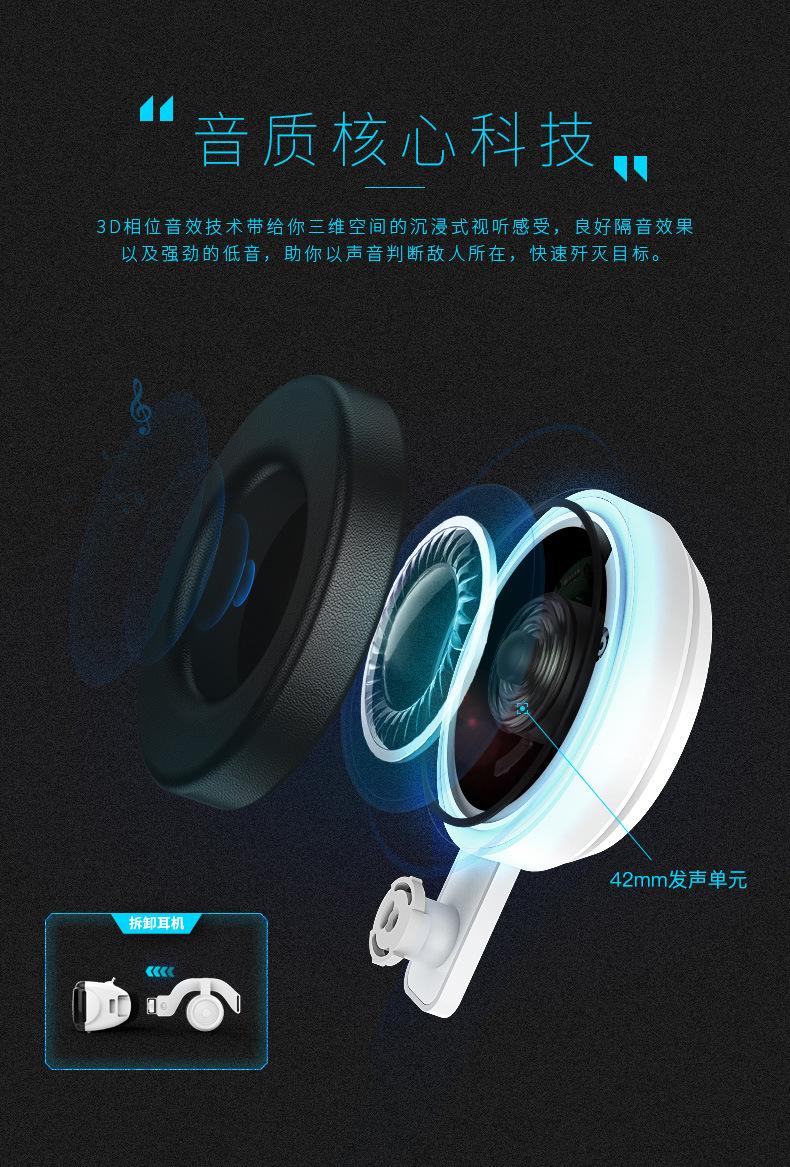 Kính VR Shinecon 6.0 G06EB có tai nghe hỗ trợ xem phim 3D trên điện thoại thông minh