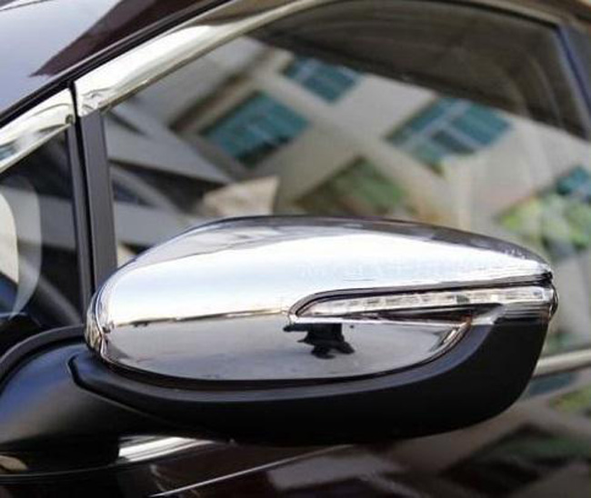 Bộ 2 Ốp Gáo Gương Xe Kia K3, Cerato 2016 2017 2018 Mạ Crom Cao Cấp trang trí ốp chống xước cho xe