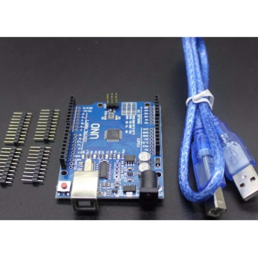 Kit Arduino Uno R3 Chíp CH340G Dán Kèm Cáp