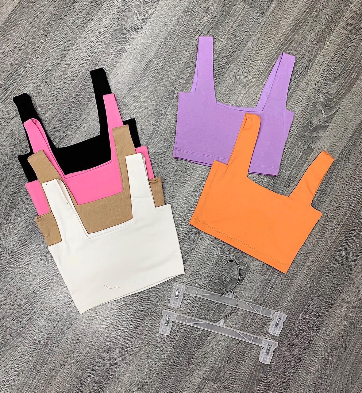 Áo borip hai dây croptop sexy TTSA0291