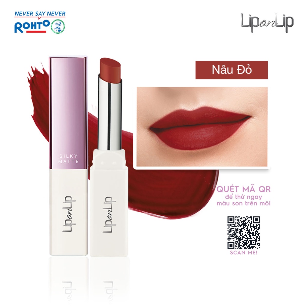Son lì Lip On Lip Silky Matte 2,2g