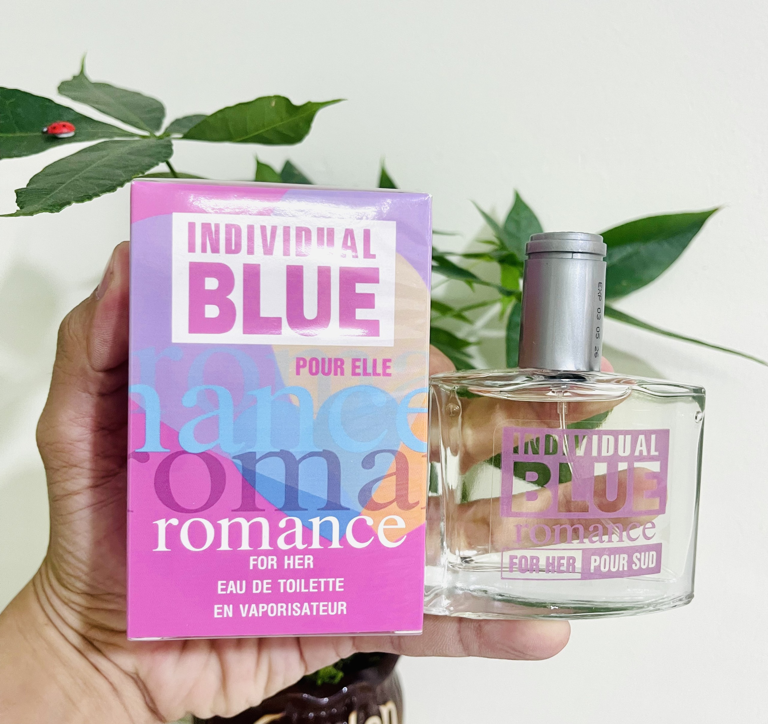 (Hàng Chuẩn)Nước Hoa Nữ Blue Romance Individual pour elle 50ml ( Hồng)