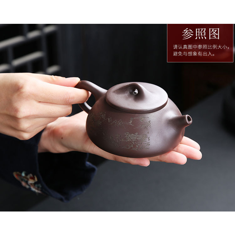 Ấm trà Tử Sa Thạch Biều