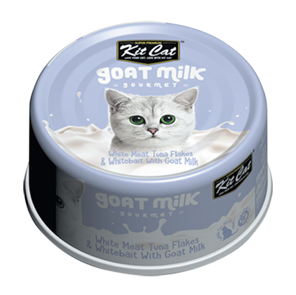 Thức ăn cho mèo - Pate Kitcat sữa dê 70gr