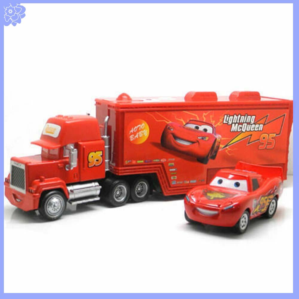 Toys story disney pixar cars lightning mcqueen truck & mack superliner car diecast kids toy for kids
