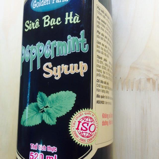 Siro Golden Farm Bạc Hà