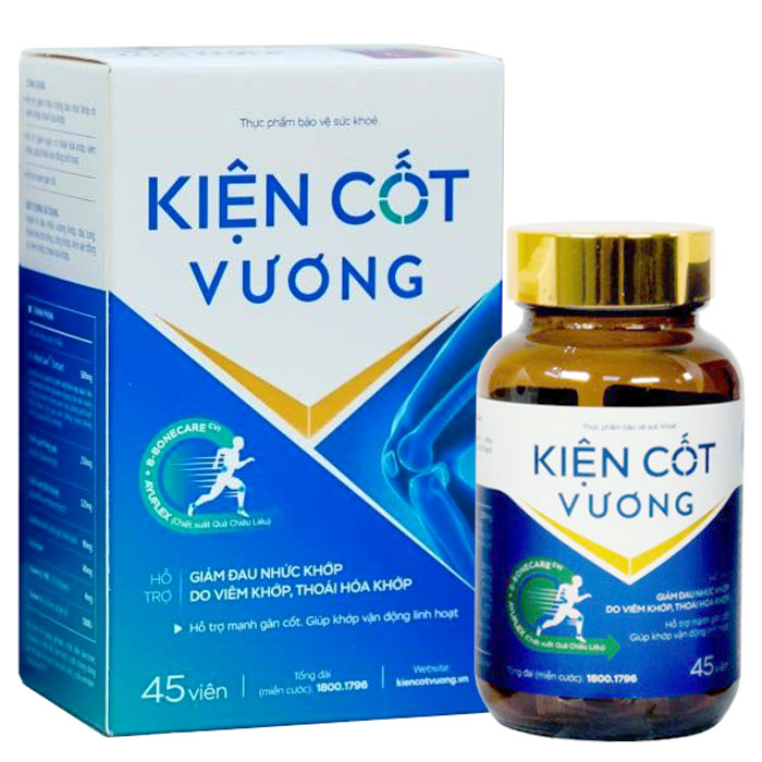 Kiện cốt vương, hỗ trợ giảm đau khớp, viêm khớp, thoái hoá khớp, tái tạo sụn khớp