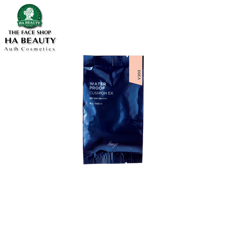 Phấn nước trang điểm lâu trôi the face shop fmgt water proof cushion ex spf50+pa++++ 15g