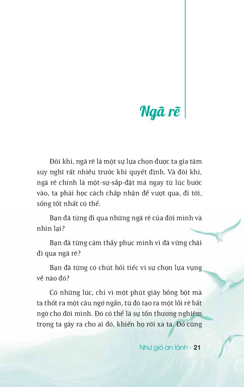 Sách - Như Gió An Lành (SGB) - Newshop