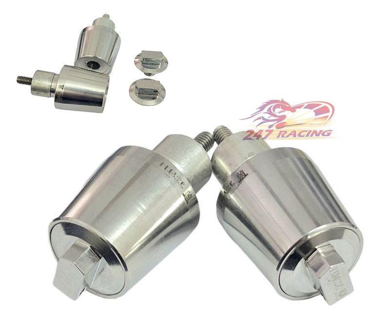 Gù tay lái inox 304 salaya mẫu thpro rin 400g gắn xe máy chống rung lắc tay lái vận hành êm ái