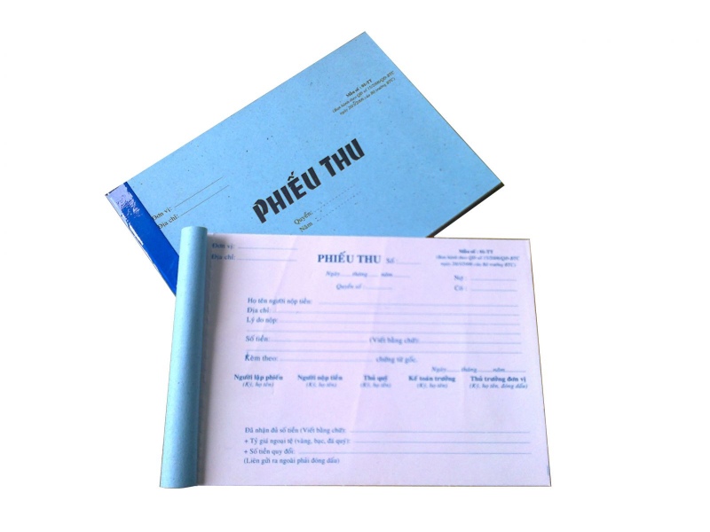 PHIẾU THU 2 LIÊN 13X19 25 BỘ (H)
