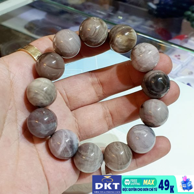 [ sỉ và lẻ ] Vòng tay gỗ hóa thạch tự nhiên dành cho Nam 12-16 LY ,chuỗi phong thủy,chuỗi bình an hàng đẹp