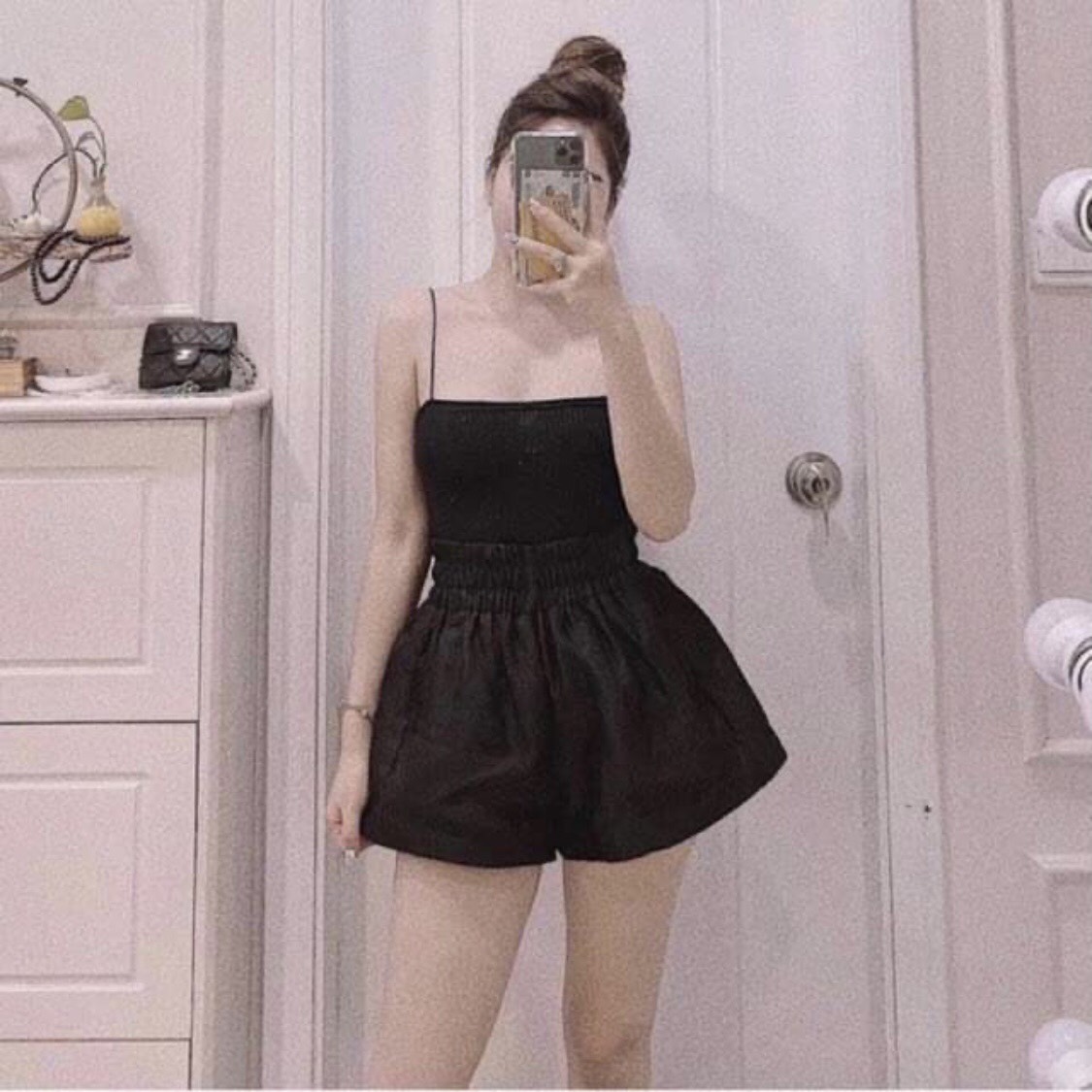 Quần short phồng Tacta cạp chun siêu Hot HT2023