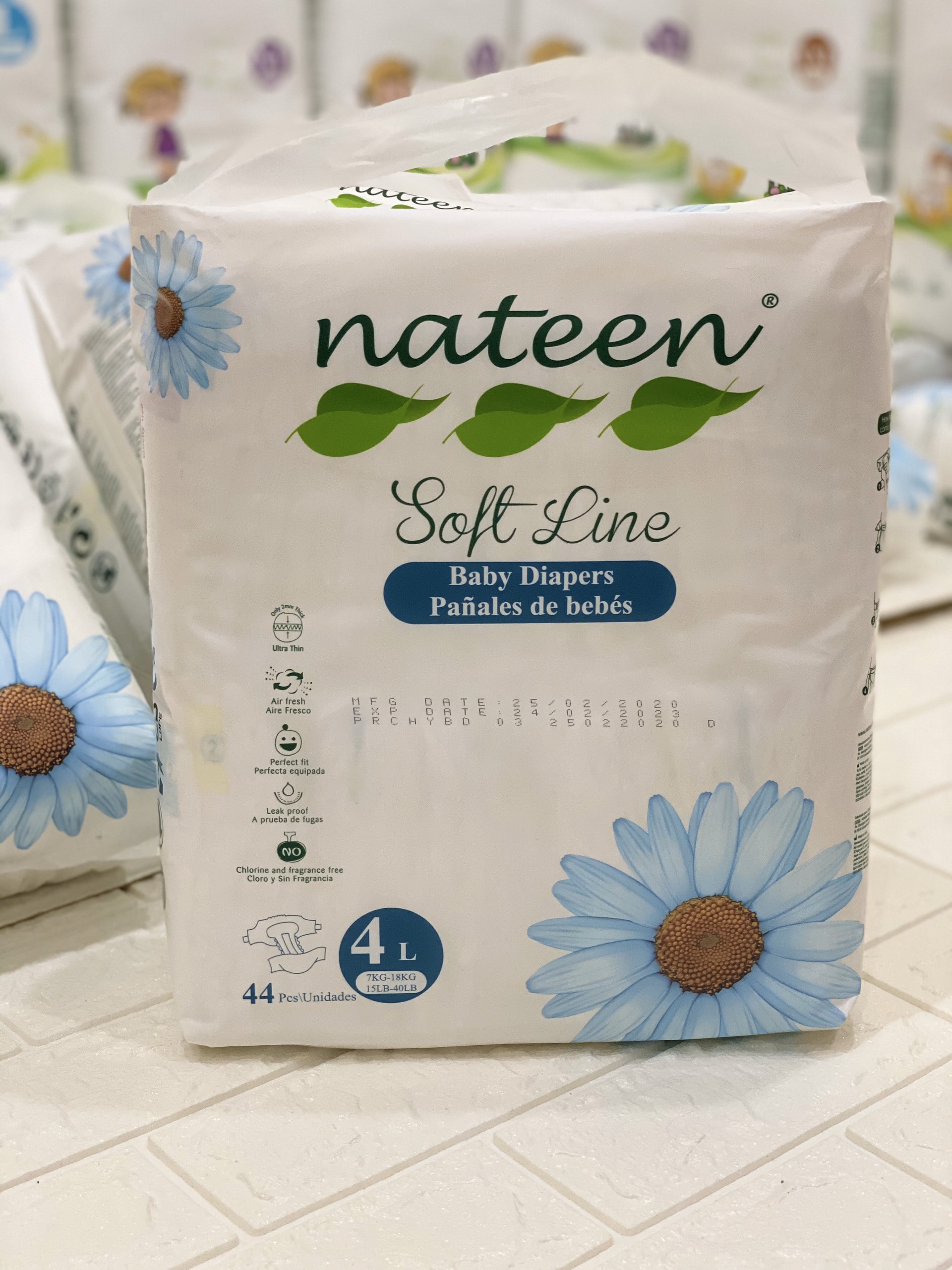 Tã dán hữu cơ Nateen