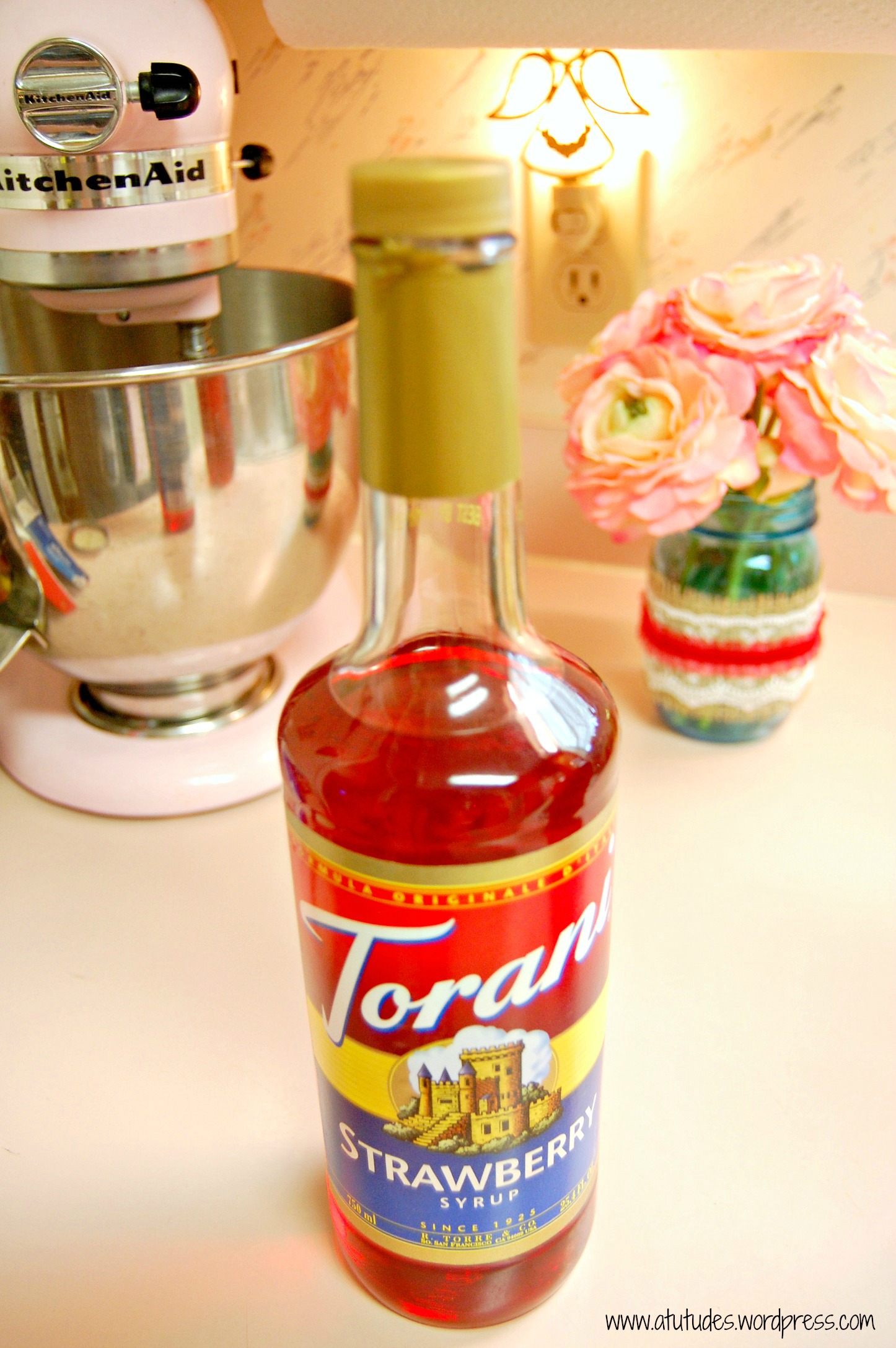 Syrup Torani Strawberry (Dâu) 750ml