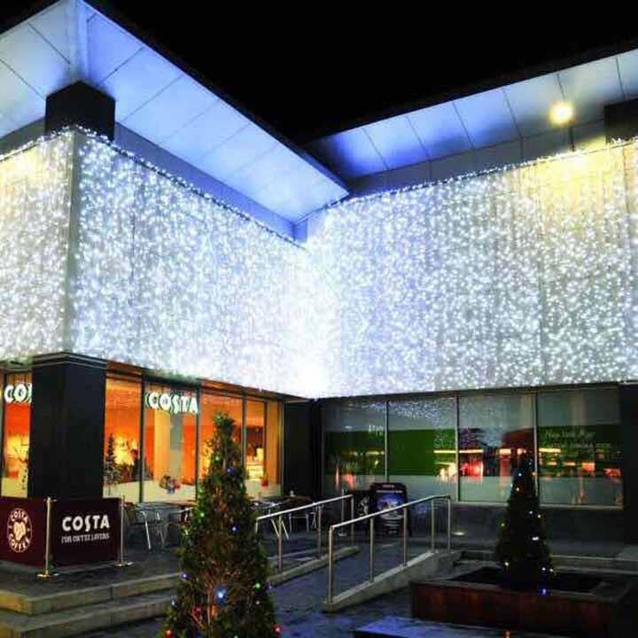 Bộ 2 dây đèn led trang trí nhấp nháy 5m