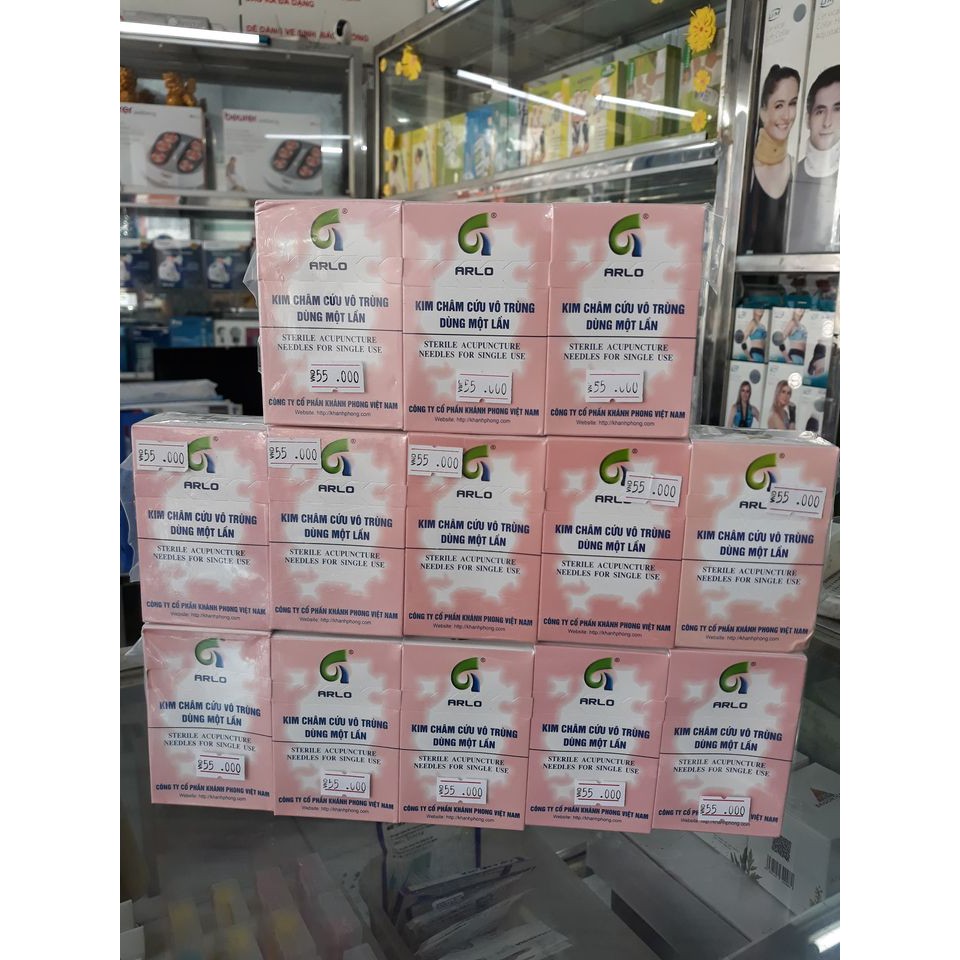 [HCM]Kim châm cứu Khánh Phong. Hộp 100 cây