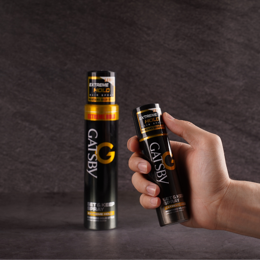 Gôm xịt tạo kiểu tóc GATSBY SET & KEEP SPRAY EXTREME HOLD 66ml