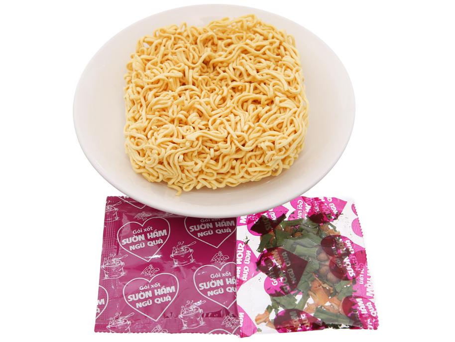 Mì Omachi Sườn Hầm Ngũ Quả 80G (Thùng 30 Gói)