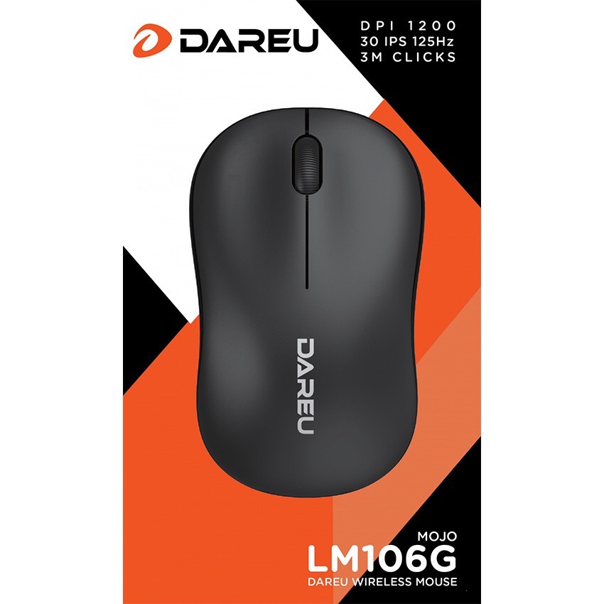 Chuột Máy Tính Không Dây DAREU LM106G