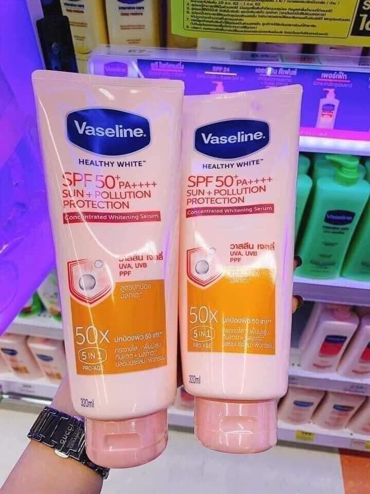 Sữa Dưỡng Thể Vaseline 50X SPF 50 Thái Lan