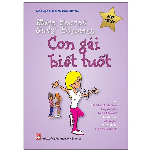 Fahasa - giáo dục giới tính tuổi dậy thì - con gái biết tuốt