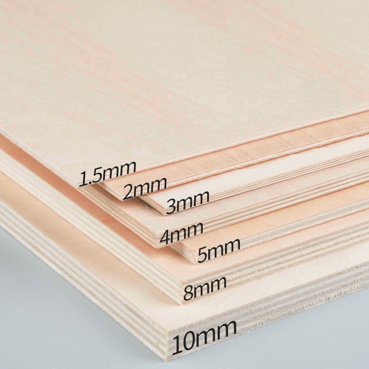 Gỗ Ép (Basswood)  chuyên dụng làm mô hình