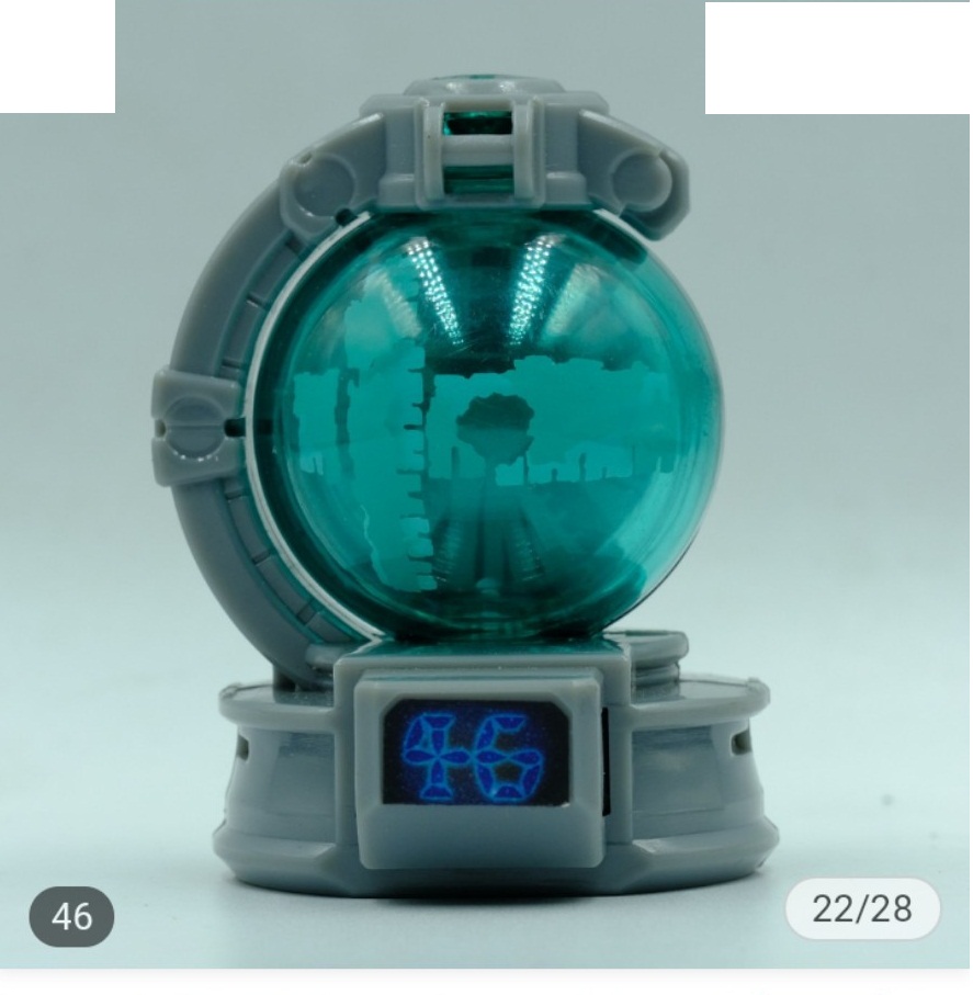 Đồ play kyutama set 31-53 globular genuine Bandai Model DX candy toy gashapon Uchu Sentai Kyuranger like new 99% - K92