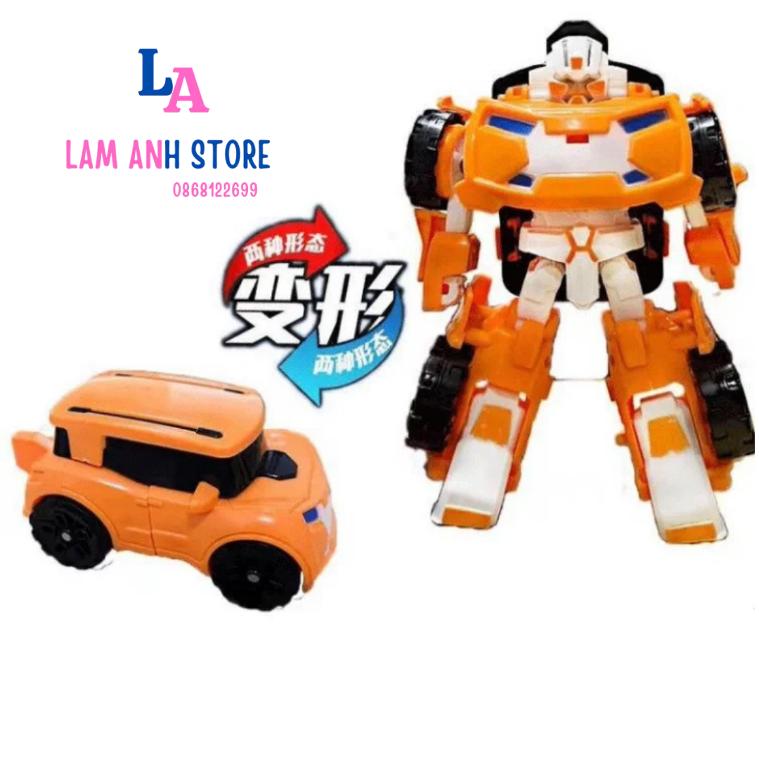 Vỉ ráp robot mini, robot biến hình dành cho bé của lam anh store