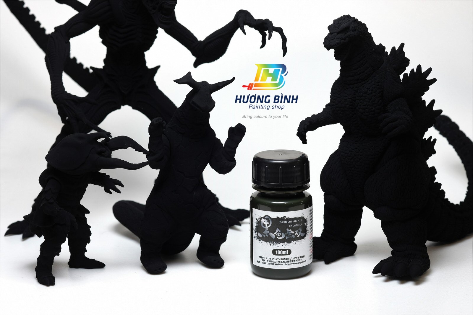 MUSOU BLACK PAINT - SƠN ĐEN NHẤT THẾ GIỚI (100ml)