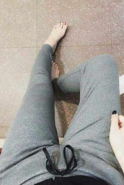 Quần Jogger len gân bassic