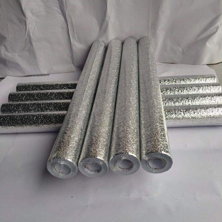 Cuộn Giấy Bạc Dán Bếp Dán Tường Cách Nhiệt Chống Thấm 2m*60cm
