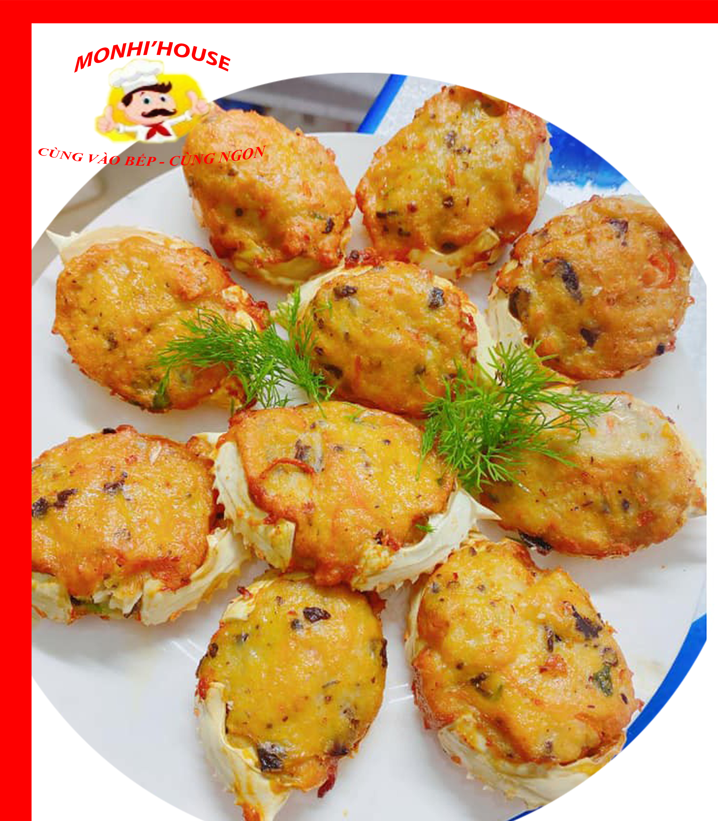 Khay 10 miếng Chả Ghẹ Facri siêu ngon