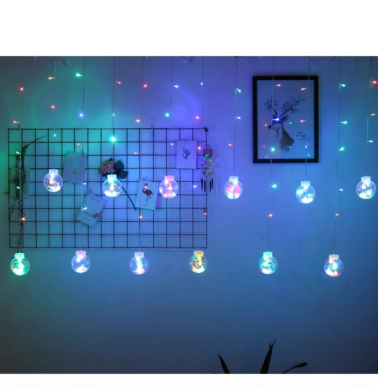 DECORATION CURTAIN LED LIGHT 4M MULTICOLOR WATERPROOF