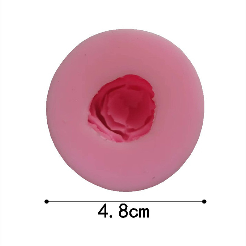 Khuôn silicon hoa trà đổ rau câu, socola, nhấn fondant, làm nến, sáp thơm