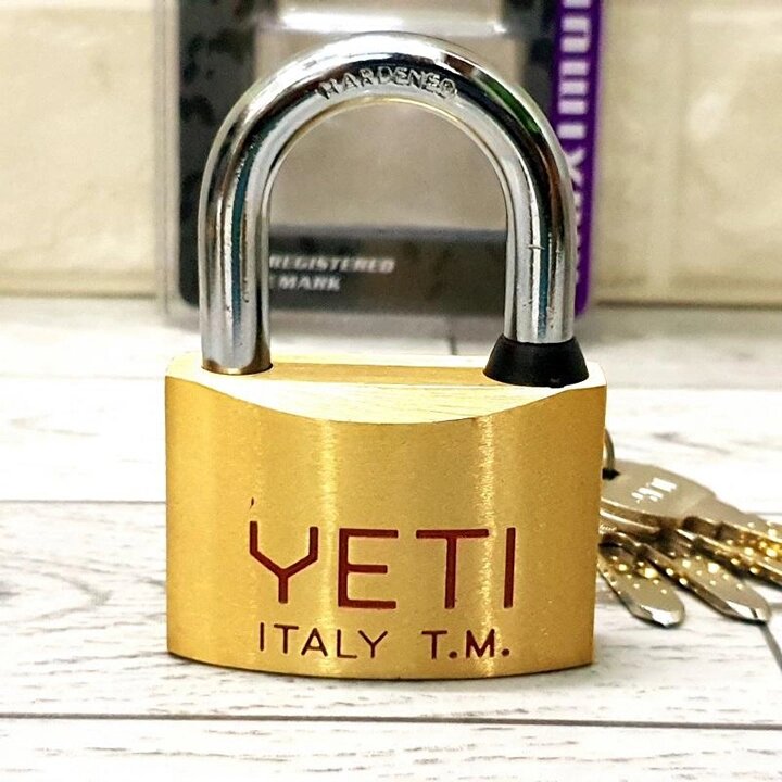 Ổ khoá bấm Yeti 50mm chìa lỗ
