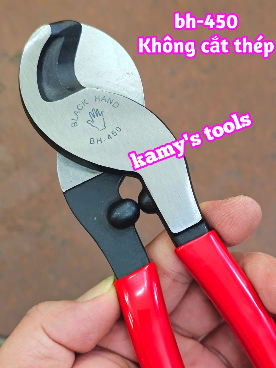 Kìm Cắt Cáp Black Hand 10 inch Bh-450 60mm2 (Kéo Cắt Cáp Kiềm Cắt Cáp Kềm Cắt Cáp)