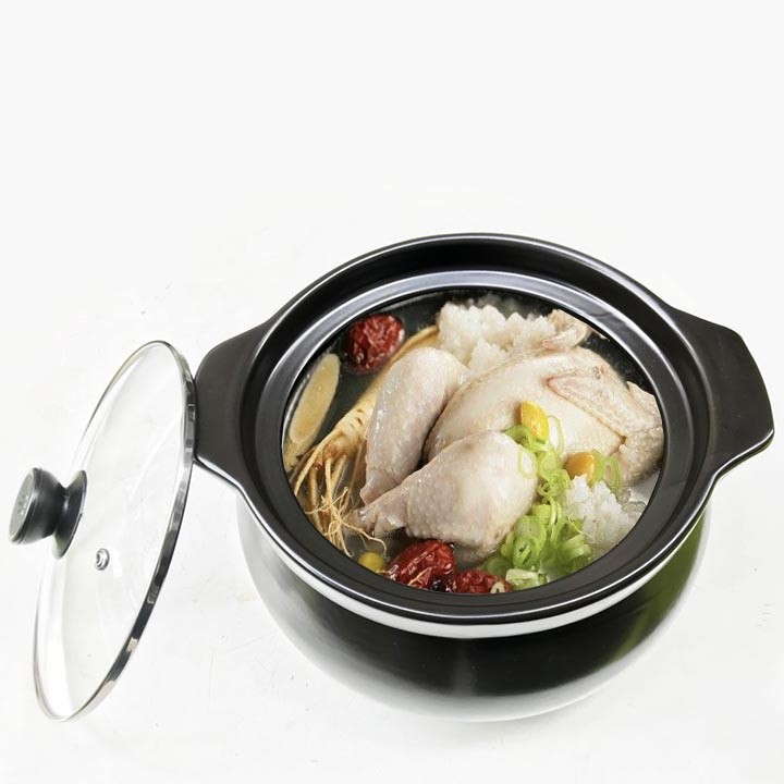 Nồi đất hầm thịt - gà 3 lít