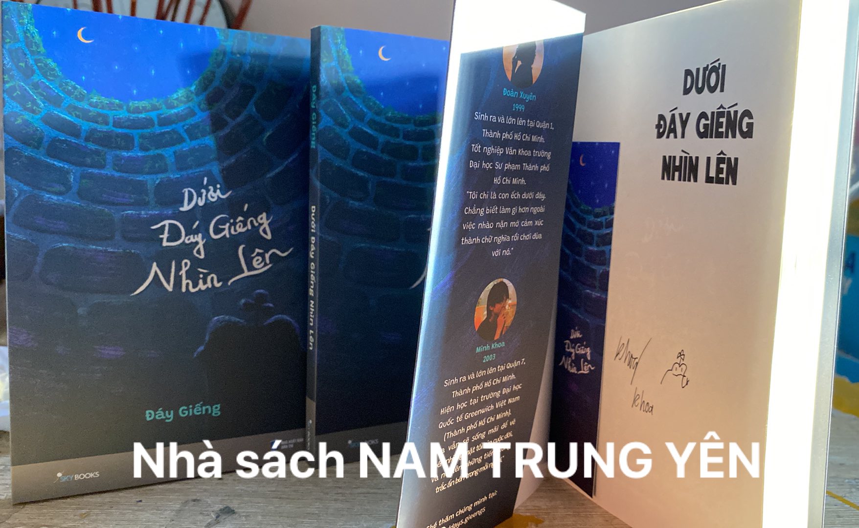Sách - Dưới đáy giếng nhìn lên - tác giả Đáy Giếng
