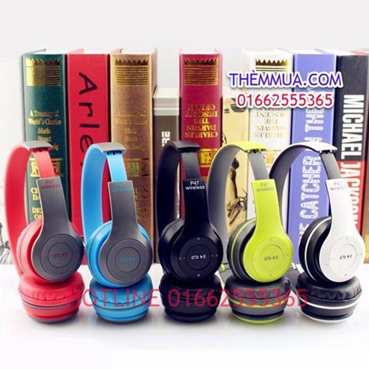 TAI NGHE BLUETOOTH P47 CỰC ĐỈNH