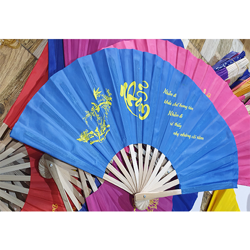Quạt vải thư pháp & nhiều màu và kích cỡ