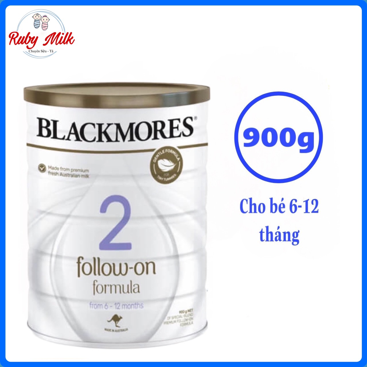 [Date 6.2026] Sữa Blackmores Úc số 2 lon 900g