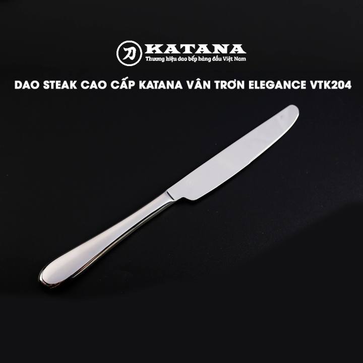 Dao beefsteak cao cấp KATANA vân trơn Elegance…