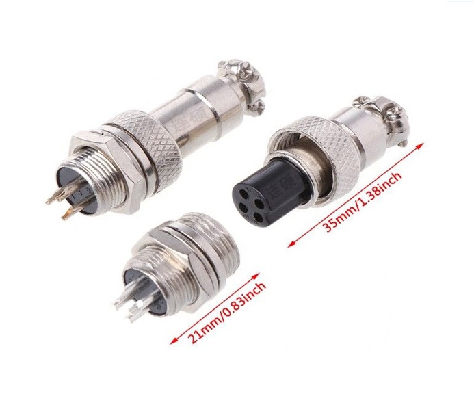Jack Kết Nối GX12 phi 12 các loại