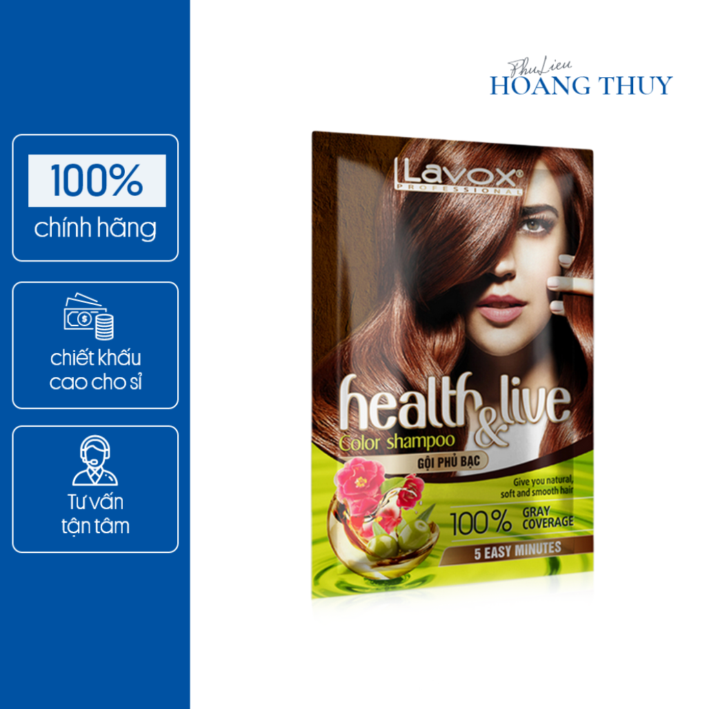 Gội phủ bạc LAVOX (Nâu đen) (30ml)