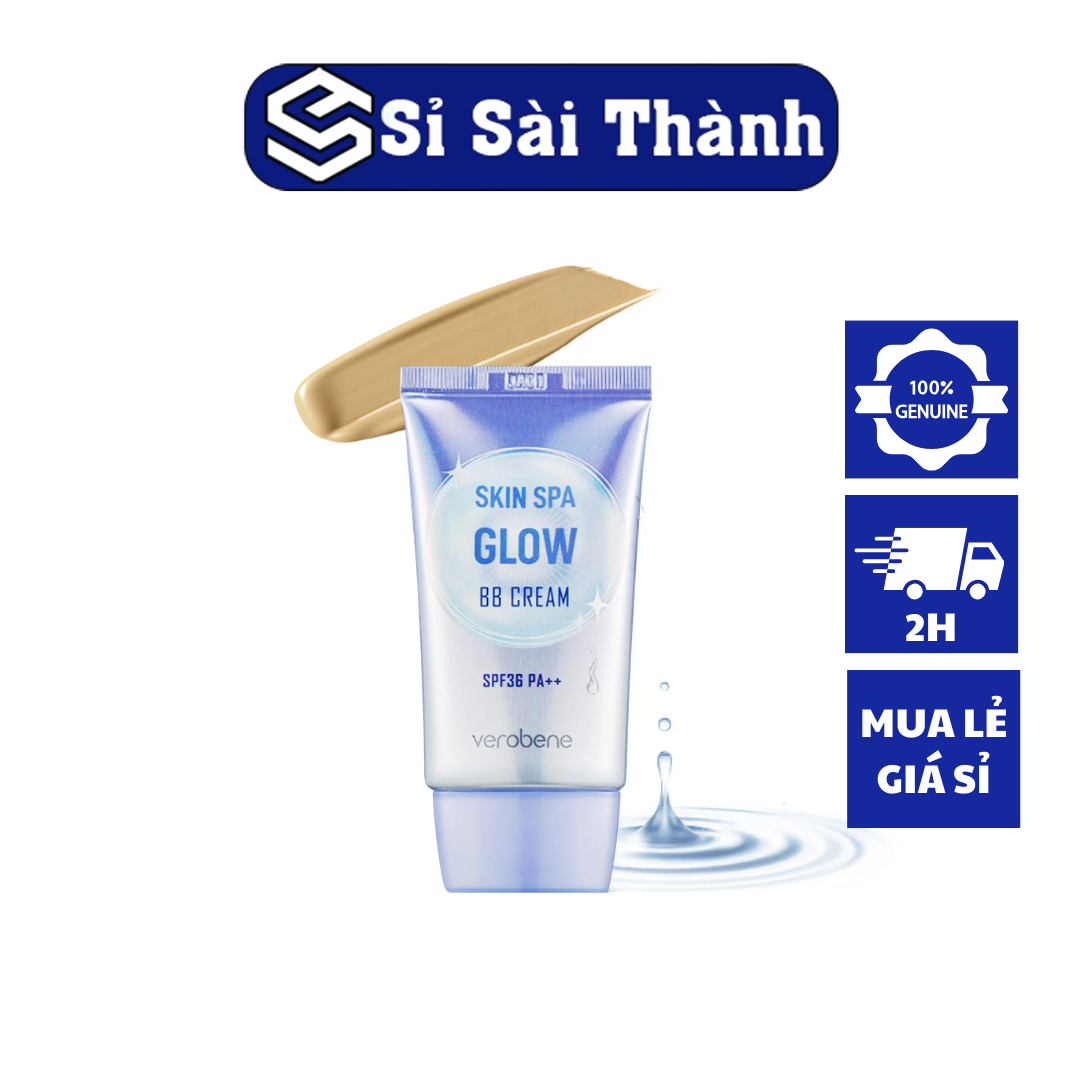 Kem nền verobene skin spa glow bb cream 40ml