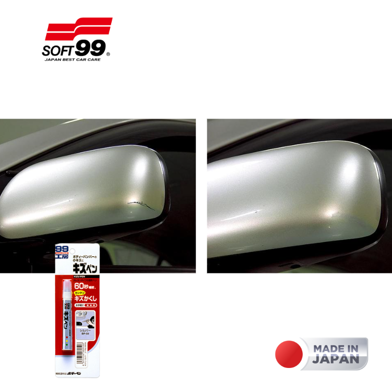 [HÀNG NHẬT - GIÁ TỐT] BÚT LẤP VẾT XƯỚC SƠN Ô TÔ MÀU ĐEN XÁM KIZU PEN METALLIC BP-60 | SOFT99 JAPAN
